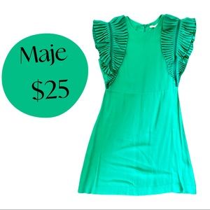 Maje Green dress